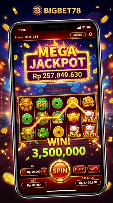 Galeri pratinjau visual bigbet78 build APK resmi terbaru